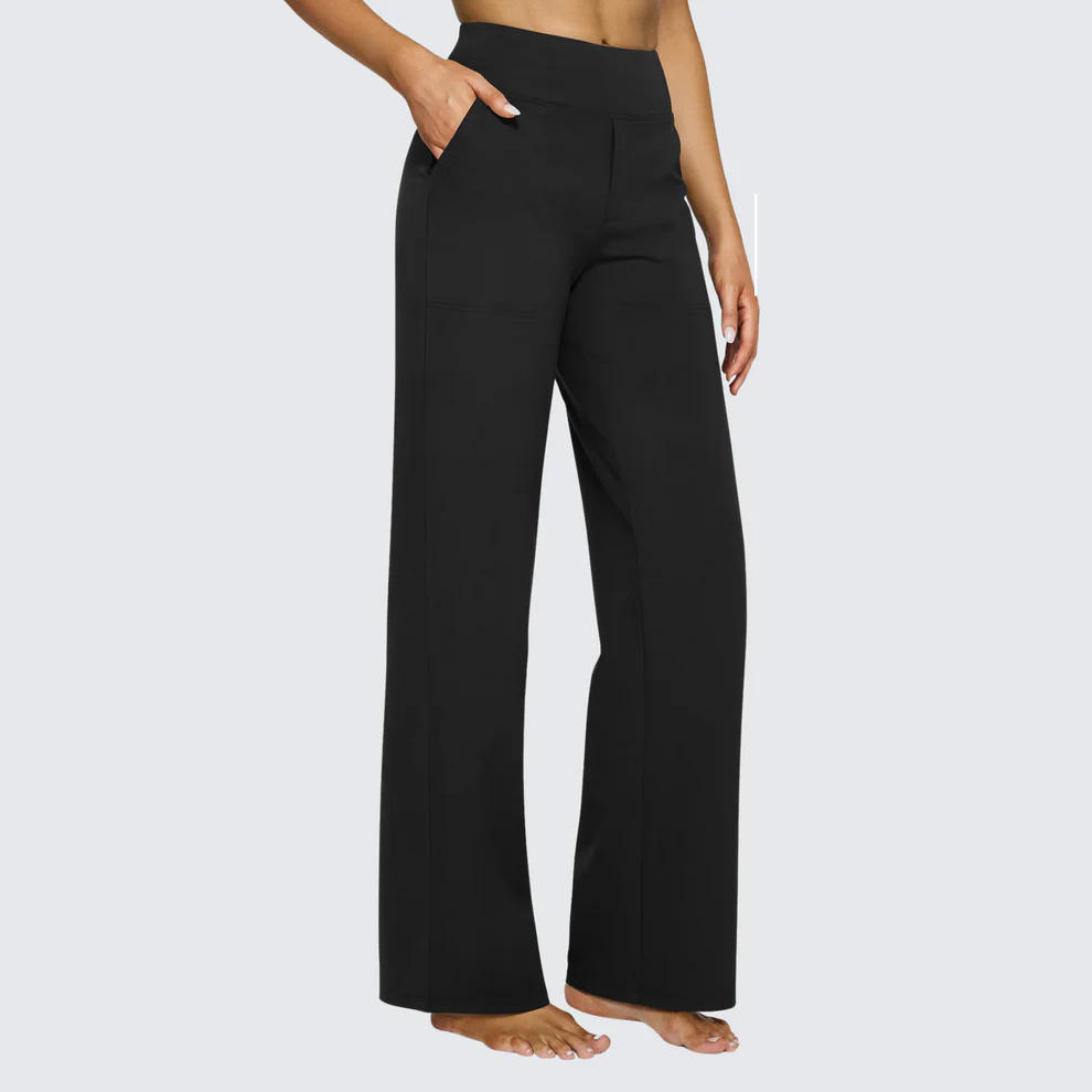 High Waist Cropped Pants