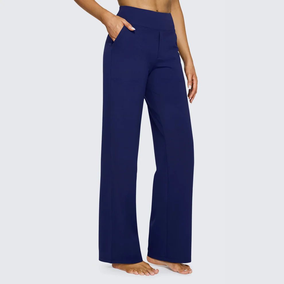 High Waist Cropped Pants