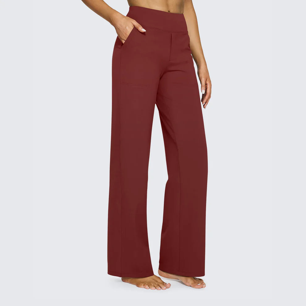 High Waist Cropped Pants