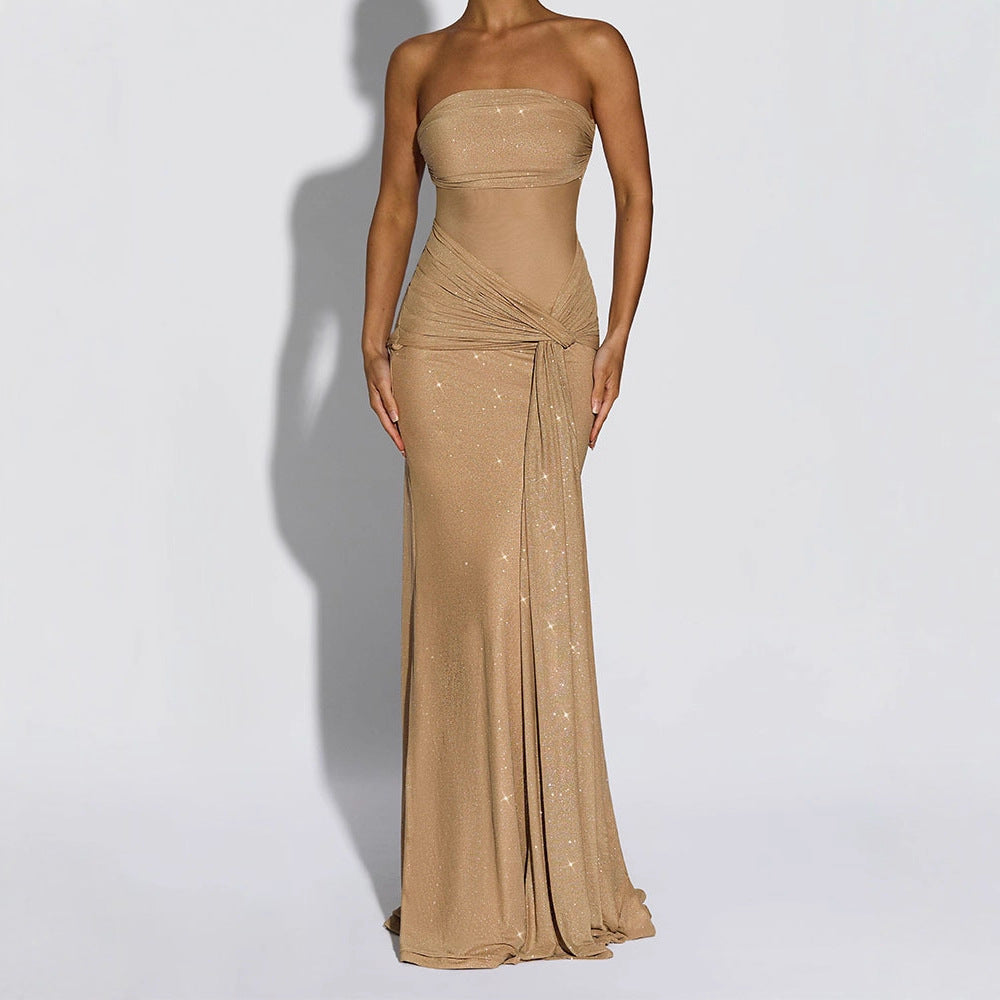 Maxi Dress - Black Sparkle