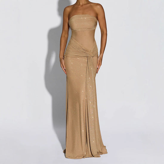 Maxi Dress - Black Sparkle