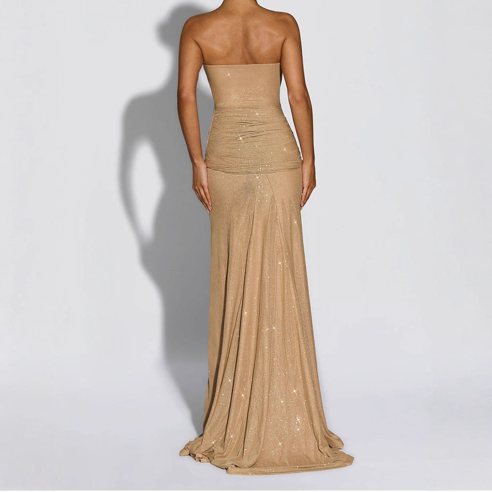 Maxi Dress - Black Sparkle