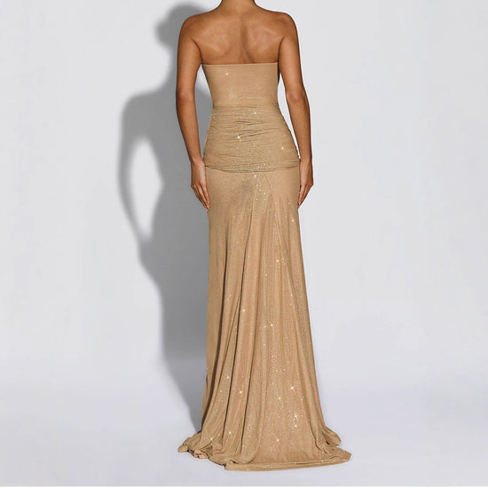 Maxi Dress - Black Sparkle