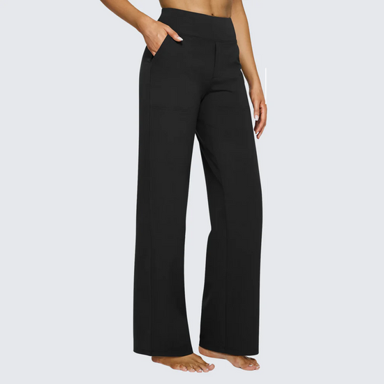 High Waist Cropped Pants