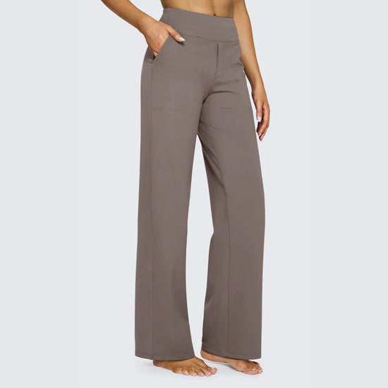 High Waist Cropped Pants