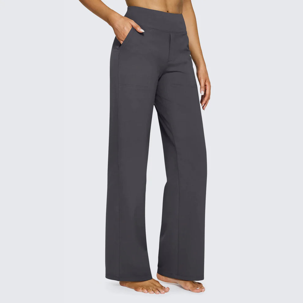 High Waist Cropped Pants