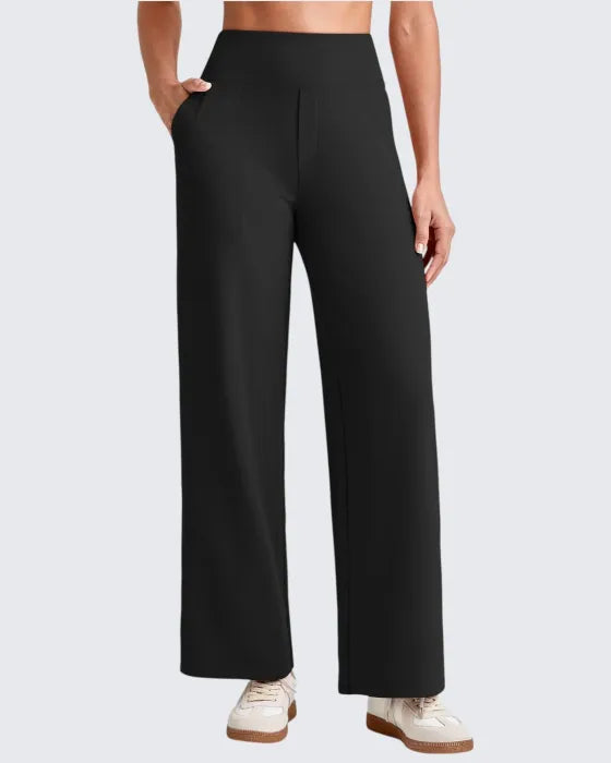 High Waist Cropped Pants