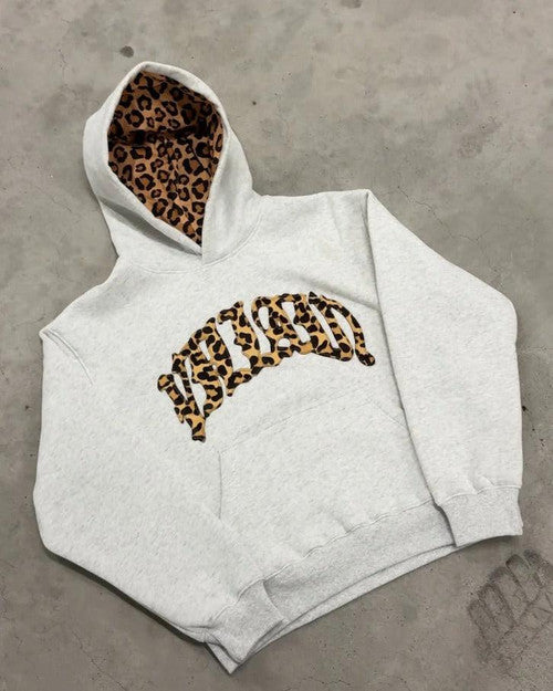70% Off On The Leopard Hoodie Only Today 💕